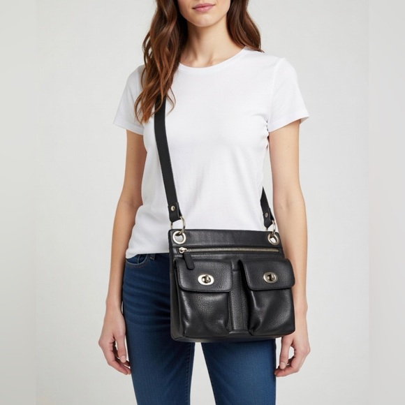 Danier Handbags - Danier Leather Crossbody Bag.